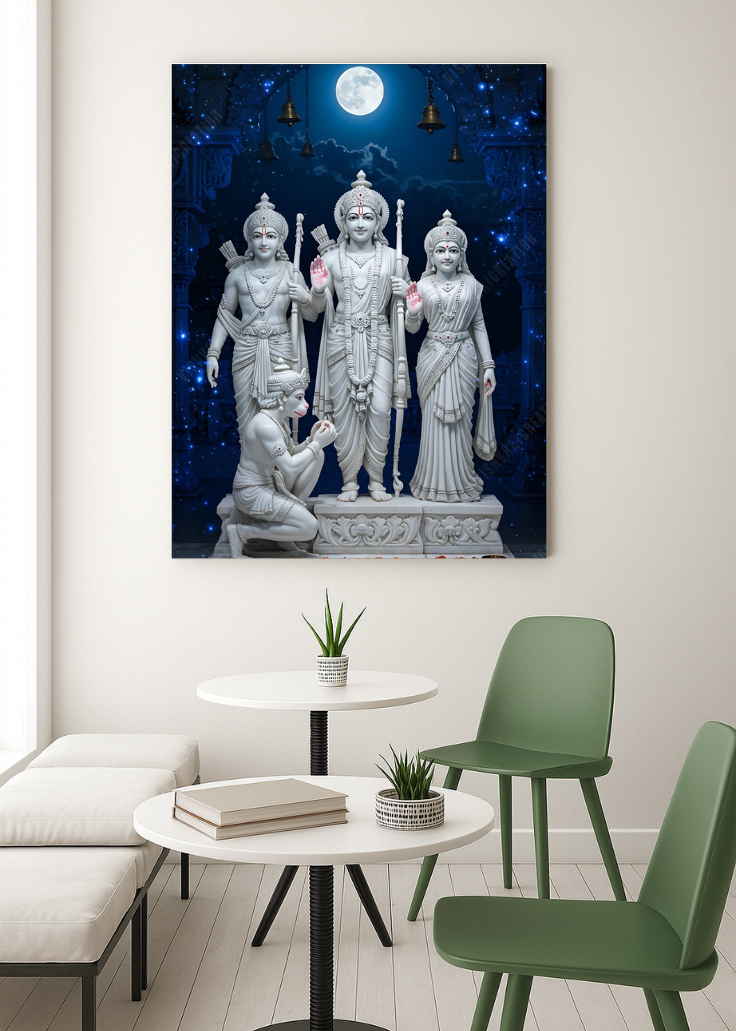 Shri Ram Darbar 3D Photo Frame