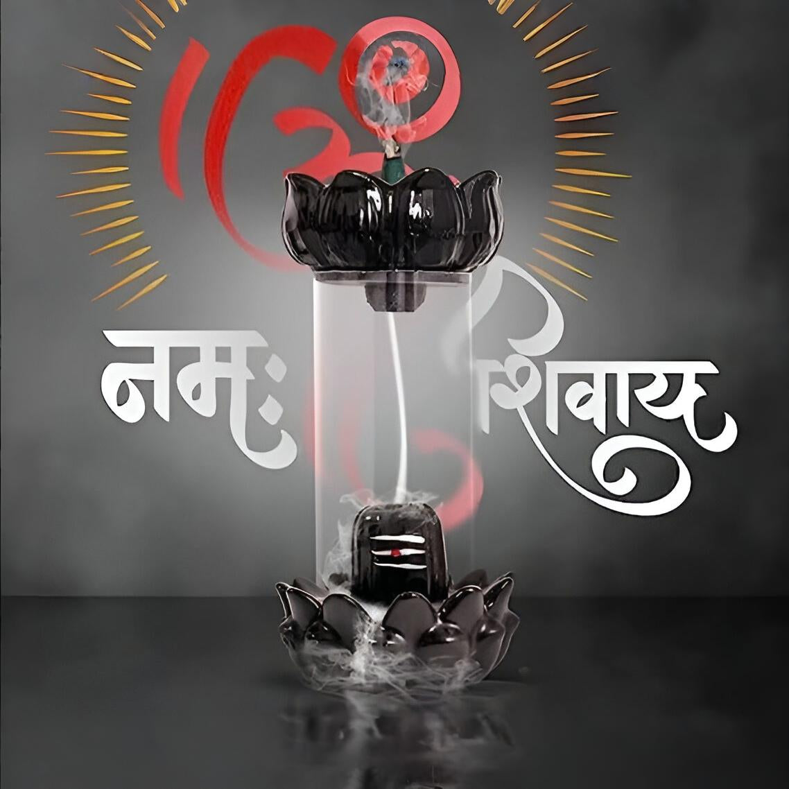 Shivling Smoke Fountain Backflow (20 Dhoop Cones Free)