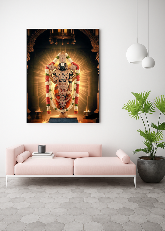 Tirupati Balaji 3D Metal Photo Frame..