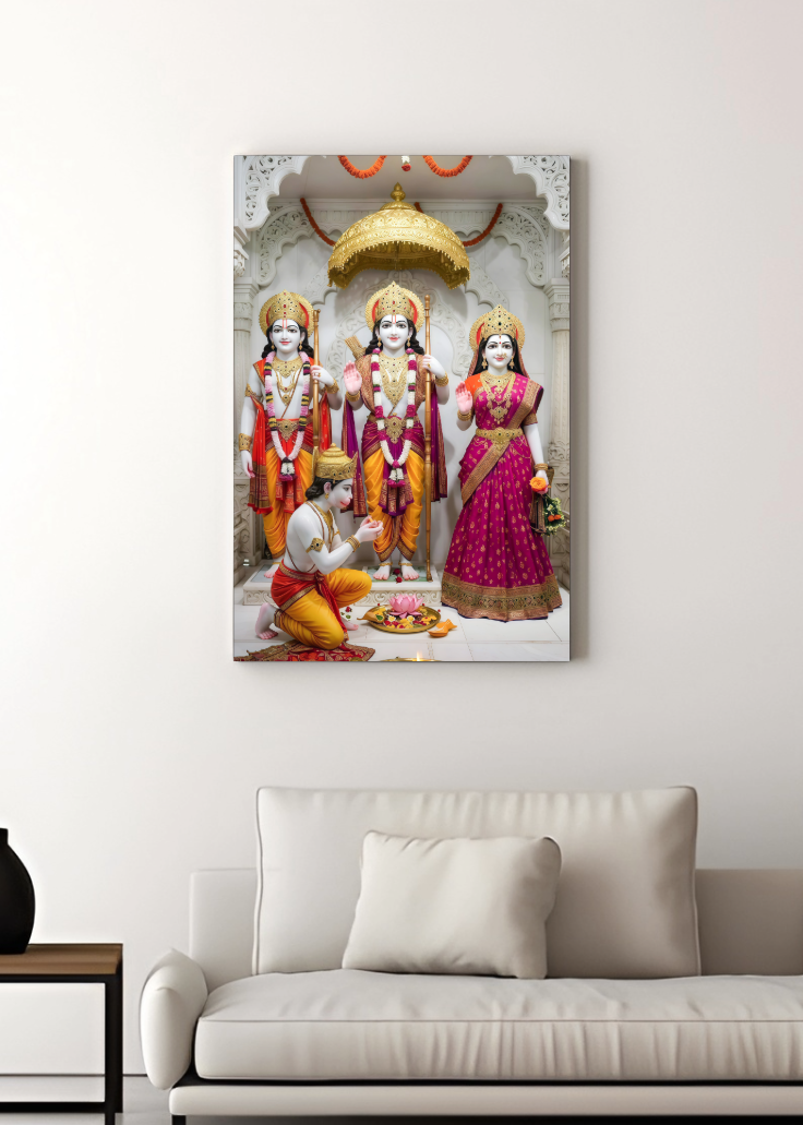 3d metal photo frame shiv ji