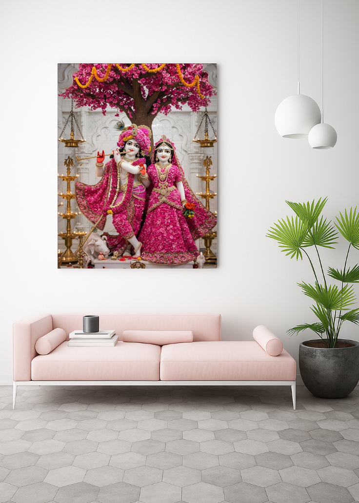 3d metal photo frame shiv ji