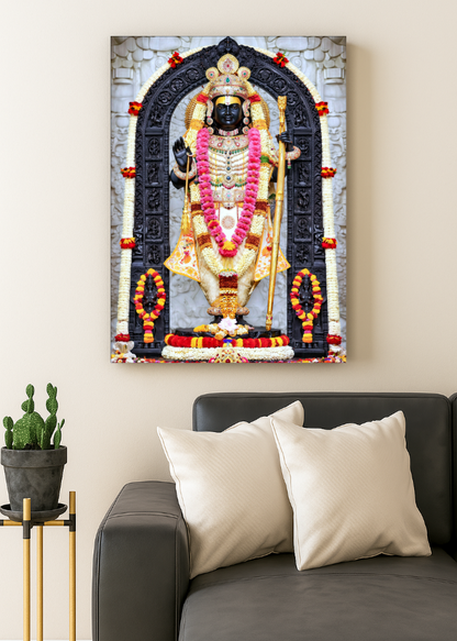 Shri Ram Ayodhya Dham 3D Metal Photo Frame