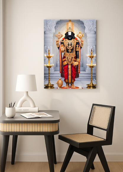 Tirupati Balaji 3D Metal Photo Frame.