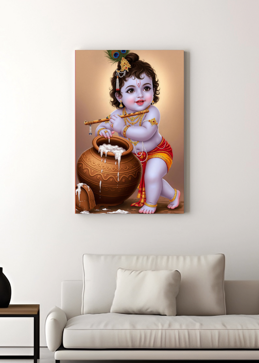 3D Metal Radha Krishna Photo Frame ......