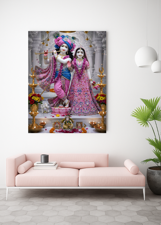 3D Acrylic Radha Krishna Photo Frame ..