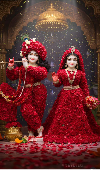 3D Acrylic Radha Krishna Photo Frame ...